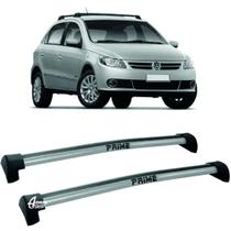 Rack Teto Aluminio Prime VW Gol G5 08/ 12 Prata PR021