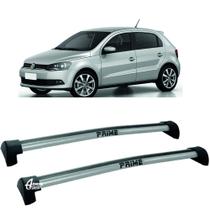 Rack Teto Aluminio Prime VW Gol G6 12/ 19 4 pts Prata PR021 Rack Teto Aluminio Prime VW Gol G6 12/ 19 4 pts Prata PR021