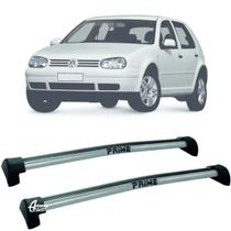 Rack Teto Aluminio Prime VW Golf Sapão MK4 99-05 Prata PR089