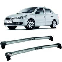 Rack Teto Aluminio Prime VW Voyage G5 08/ 12 Prata PR021 Rack Teto Aluminio Prime VW Voyage G5 08/ 12 Prata PR021