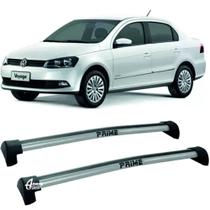 Rack Teto Aluminio Prime VW Voyage G6 12/19 4pts Prata PR021 Rack Teto Aluminio Prime VW Voyage G6 12/19 4pts Prata PR021