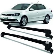 Rack Teto Aluminio Prime VW Voyage G6 12/ 19 4pts PTO PR132 Rack Teto Aluminio Prime VW Voyage G6 12/ 19 4pts PTO PR132