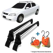 Rack Teto Astra 1999-2013 + Cintas Amarração Vhip 45kg Preto Rack Teto Astra 1999-2013 + Cintas Amarração Vhip 45kg Preto