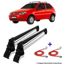 Rack Teto Bagageiro + 2 Elasticos Fiat Palio 2 Ptas 1996 A