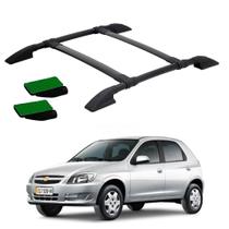 Rack Teto Bagageiro Celta 2003 2004 2005 2006 Preto Colado
