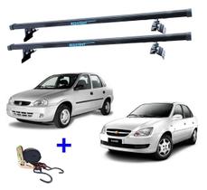 Rack Teto Bagageiro Corsa Classic 4Pts 1994 A 2015 + 1 Cinta