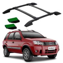 Rack Teto Bagageiro Ecosport 2004 2005 2006 2007 Preto Cola