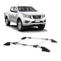 Rack Teto Bagageiro Frontier 2011 2012 2013 Cromado Colado Rack Teto Bagageiro Frontier 2011 2012 2013 Cromado Colado