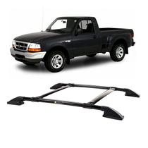 Rack Teto Bagageiro Frontier SE 2014 2015 2016 Colado Preto