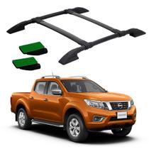 Rack Teto Bagageiro Frontier Sel 2008 2009 2010 Preto Colado