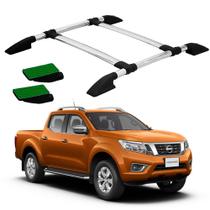 Rack Teto Bagageiro Frontier Sel 2014 2015 2016 Alum. Colado