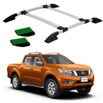 Rack Teto Bagageiro Frontier Sel 2014 2015 2016 Prata Colado