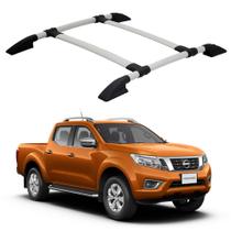 Rack Teto Bagageiro Frontier Sel 2015 2016 2017 Prata Paraf.