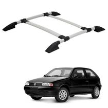 Rack Teto Bagageiro Gol G3 1999 2000 2001 2002 Prata Parafu.
