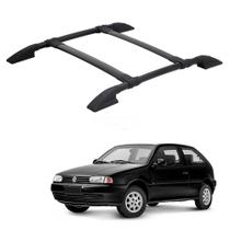 Rack Teto Bagageiro Gol G4 2005 2006 2007 2008 Preto Parafu.