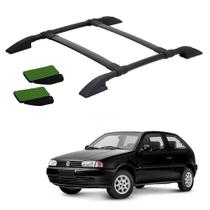 Rack Teto Bagageiro Gol G4 2009 2010 2011 2012 Preto Colado