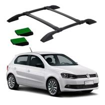 Rack Teto Bagageiro Gol G5 2009 2010 2011 2012 Preto Colado Rack Teto Bagageiro Gol G5 2009 2010 2011 2012 Preto Colado