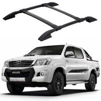 Rack Teto Bagageiro Hilux 2013 2014 2015 Preto Parafusado