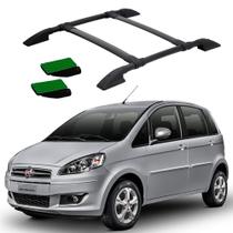 Rack Teto Bagageiro Idea 2005 2006 2007 2008 Preto Colado Rack Teto Bagageiro Idea 2005 2006 2007 2008 Preto Colado