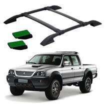 Rack Teto Bagageiro L200 Outdoor 2009 2010 2011 Preto Cola.