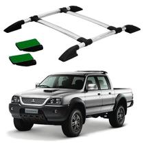 Rack Teto Bagageiro L200 Sport 2003 2004 2005 Alumín. Colado
