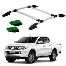 Rack Teto Bagageiro L200 Sport 2011 2012 2013 Prata Colado