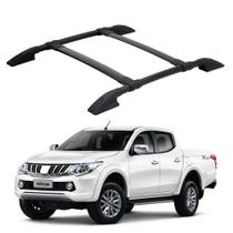 Rack Teto Bagageiro L200 Triton 2014 2015 2016 Preto Parafu.