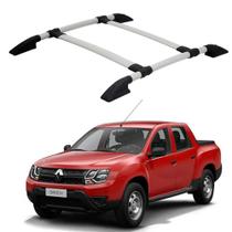 Rack Teto Bagageiro Oroch 2019 2020 2021 2022 Prata Parafus.