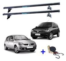 Rack Teto Bagageiro Renault Clio 2Pts 2000 A 2016 + 1 Cinta