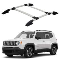 Rack Teto Bagageiro Renegade 2019 2020 2021 2022 Prata Paraf Rack Teto Bagageiro Renegade 2019 2020 2021 2022 Prata Paraf