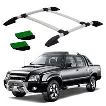 Rack Teto Bagageiro S10 1995 1996 1997 1998 Prata Colado CD Rack Teto Bagageiro S10 1995 1996 1997 1998 Prata Colado CD