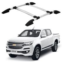 Rack Teto Bagageiro S10 2015 2016 2017 2018 2019 Alum. Paraf