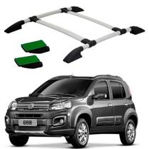 Rack Teto Bagageiro Uno 2004 2005 2006 2007 2008 Prata Cola.