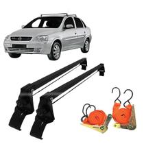Rack Teto Corsa Frente Montana Hatch Sedan 2 Cintas Catraca
