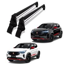 Rack Teto Fiat Pulse - Fixado Entre Portas Preto Especifico Rack Teto Fiat Pulse - Fixado Entre Portas Preto Especifico