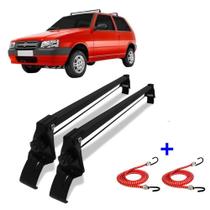 Rack Teto Fiat Uno Mille 2Pts 1984 A 2013 + 2 Elástico Carga