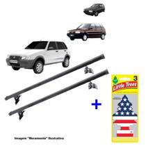Rack Teto Fiat Uno Mille 4 Portas Bagageiro + Cheirinho Rack Teto Fiat Uno Mille 4 Portas Bagageiro + Cheirinho
