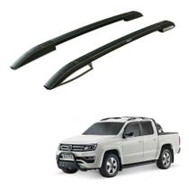 Rack Teto Longarina Amarok 2016 2017 2018 Cd Alumínio Preto