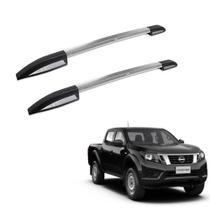 Rack Teto Longarina Frontier 2017 2018 2019 Alumínio Polido