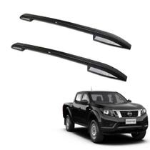 Rack Teto Longarina Frontier 2020 2021 2022 Alumínio Preto Rack Teto Longarina Frontier 2020 2021 2022 Alumínio Preto