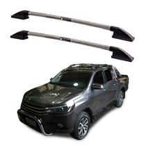 Rack Teto Longarina Hilux 2019 2020 2021 2022 Grafite Colado Rack Teto Longarina Hilux 2019 2020 2021 2022 Grafite Colado