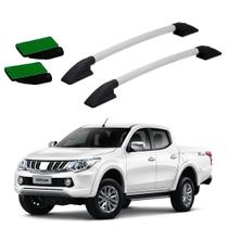 Rack Teto Longarina L200 Triton 2014 2015 2016 Prata Colado