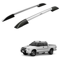 Rack Teto Longarina S10 2000 2001 2002 Cd Alumínio Polido