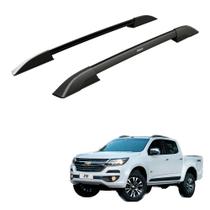 Rack Teto Longarina S10 2015 2016 2017 Cd Alumínio Preto