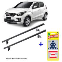 Rack Teto Mobi 2016 Ate 2020 Travessas Bagageiro + Cheirinho Rack Teto Mobi 2016 Ate 2020 Travessas Bagageiro + Cheirinho