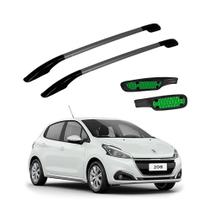 Rack Teto Peugeot 208 2013 2014 2015 2016 a 2020 Grafite