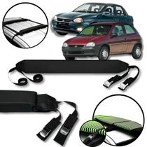 Rack Teto Prancha Surf Carro Com Cinta Chevrolet Corsa