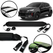Rack Teto Prancha Surf Carro Com Cinta Fiat Pulse