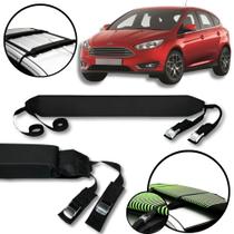 Rack Teto Prancha Surf Carro Com Cinta Ford Focus