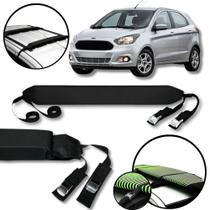 Rack Teto Prancha Surf Carro Com Cinta Ford Ka